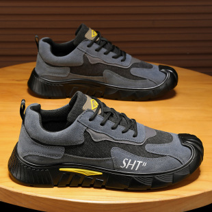 耐磨轻便防滑耐磨百搭休闲鞋 新款 穿工作鞋 男2025春季 户外 劳保鞋