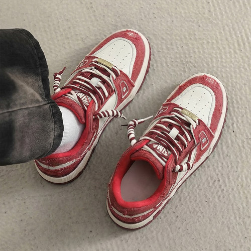 厚底增高面包鞋潮流百搭板鞋