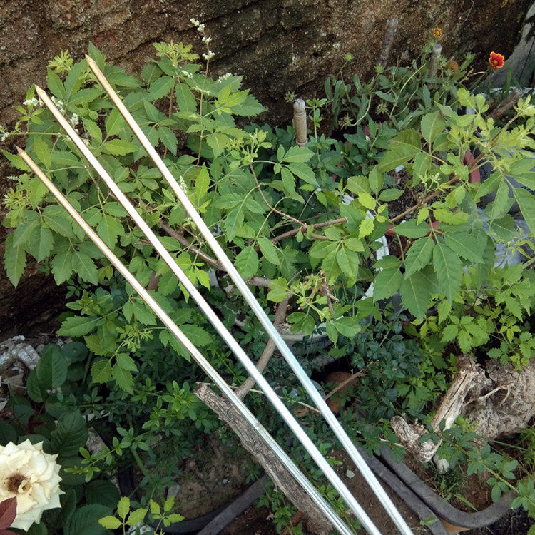 40cm长5mm粗烤肉签子不锈钢烧烤签字大串烧烤店钢铁串烤针圆签子