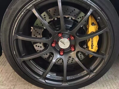 advanracing轮毂盖改装全金属
