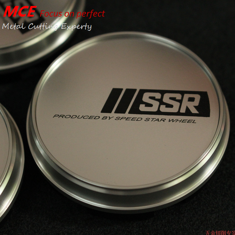 SSR 铝合金轮毂盖 轮毂中心盖定制