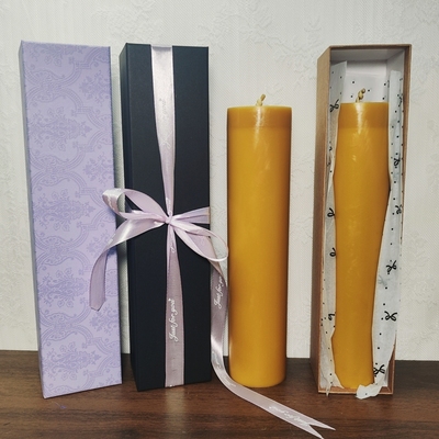 Beeswax candle ultra-high and beeswaxgift yoga church prayer
