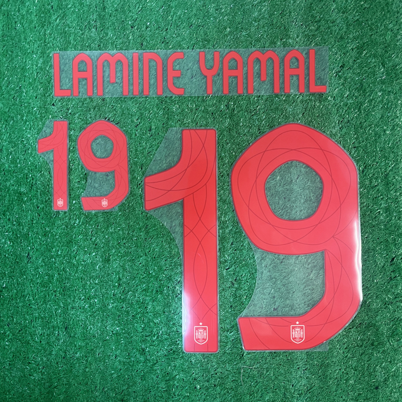 kitsbox正品24西班牙客场加维佩德里亚马尔奥尔莫印字印号