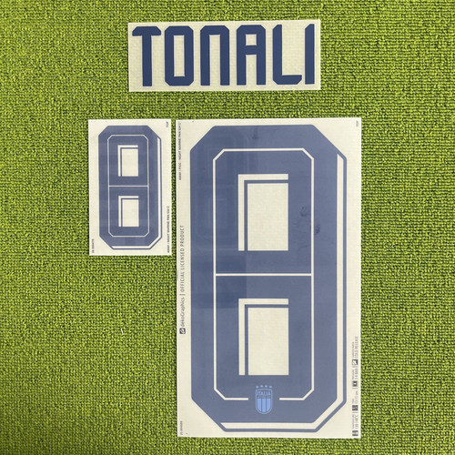 kitsbox正品26意大利客场印号托纳利基耶萨巴雷拉印字