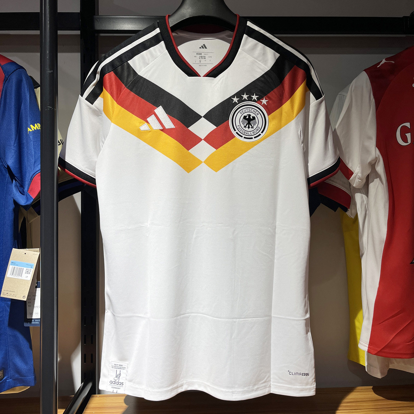 kitsbox正品26德国主场短袖球迷版球衣足球服KD8363