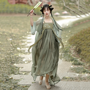 汉韵亭原创汉服女【郁离】齐胸汉元素吊带裙日常小清新春夏新款