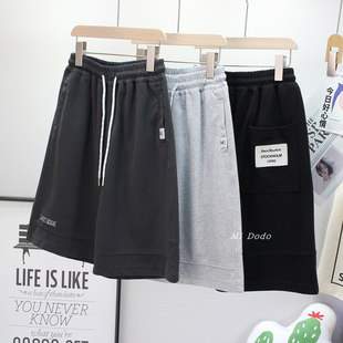 15-25码爱木橦男女童夏三防宽松短裤中大儿童休闲运动五分中卫裤
