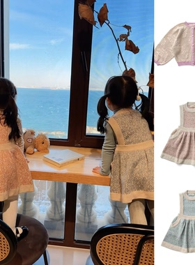 2026年sp新款儿童连衣裙女童裙子宝宝公主裙幼儿园儿童背带裙秋冬