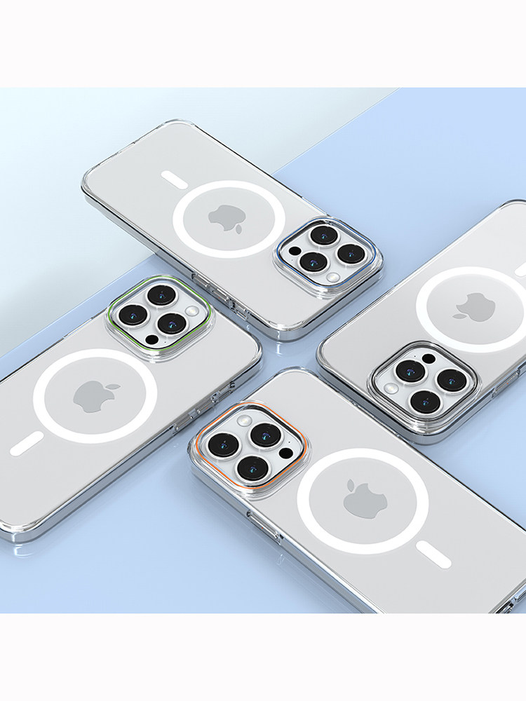 迪沃Devia适用苹果15promax透明手机壳iPhone15pro手机套磁吸15新款pm高级感magsafe防摔全包超薄不发黄硬壳