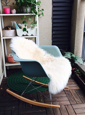 北欧网红伊姆斯摇椅阳台家用休闲轻奢创意简约客厅懒人休闲椅子