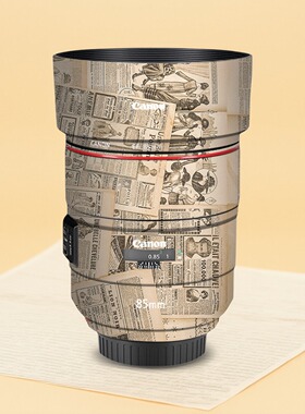 漫步驴适用于佳能EF85F1.4一代镜头保护贴膜贴纸贴皮二次元改色膜