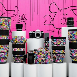 贴膜镜头保护贴纸漫画3M改色贴 漫步驴适用于索尼70 200F2.8G