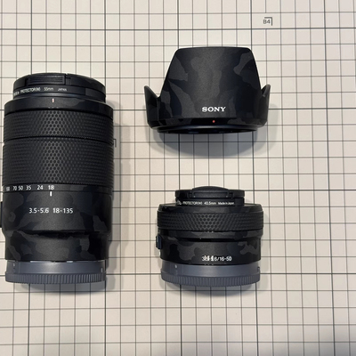 索尼E18-135F3.5-5.6镜头贴膜纸