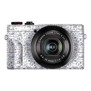 背包客适用于佳能G7XIII贴纸G7X3相机贴膜改色膜饰皮个性相机膜纸