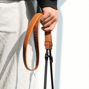 背包客Z27单反相机背带超软皮革肩带单反可调中小型相机挂带