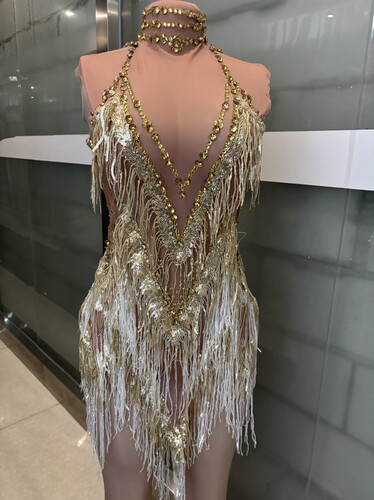 精灵店酒吧女gogods印度舞蹈队大秀巡场气氛钻石商演出服摇摆