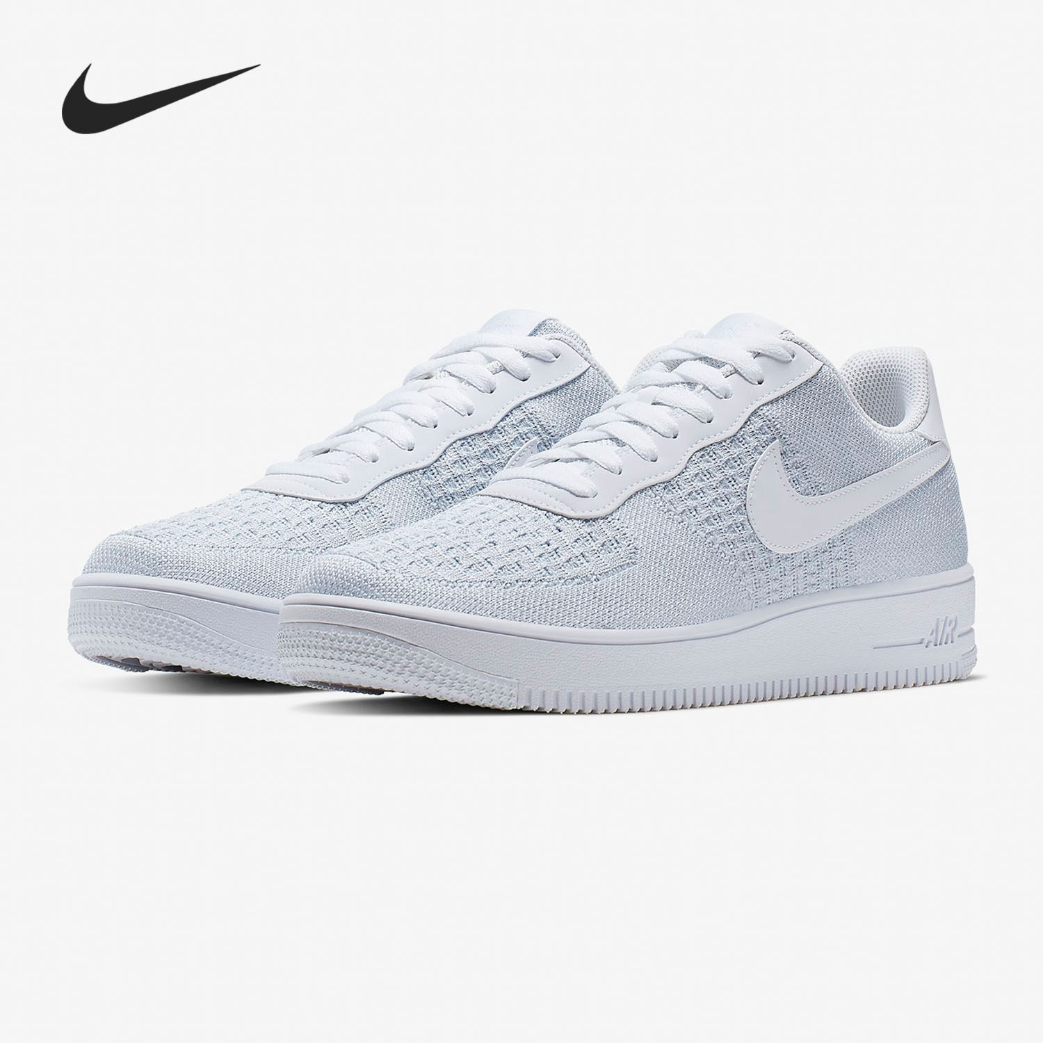 Nike/耐克正品 Air Force 1 2.0飞线空军一号学院深海蓝 AV3042
