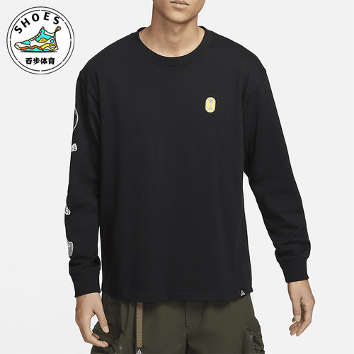 耐克男士长袖印花短袖T恤