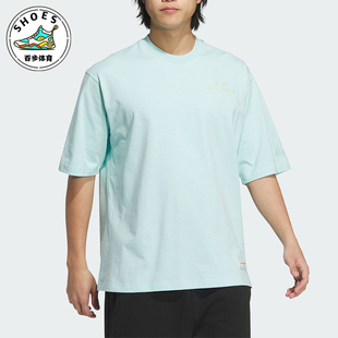 时尚 Adidas 透气圆领休闲T恤JP4582 男士 新款 阿迪达斯正品 夏季