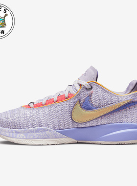Nike/耐克正品LeBron 20 Violet Frost男士篮球鞋DJ5423-500