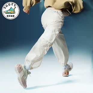 工装 Adidas 阿迪达斯正品 新款 JD9901 风梭织女士宽松休闲伞裤
