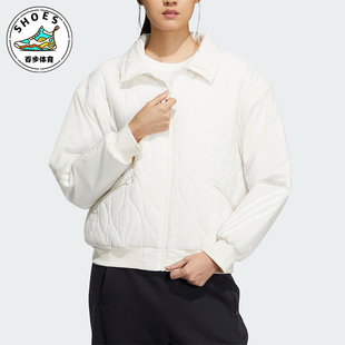 JKT Adidas 阿迪达斯正品 FUSTL 女士运动休闲棉服IM8957