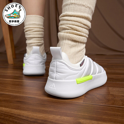阿迪达斯男女舒适运动休闲棉鞋