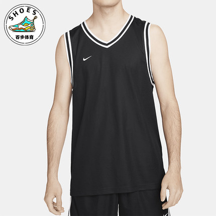 Nike/耐克正品DNA Dri-FIT男士无袖V领篮球球衣FQ3708-010