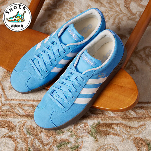 阿迪达斯男女同款简约休闲板鞋
