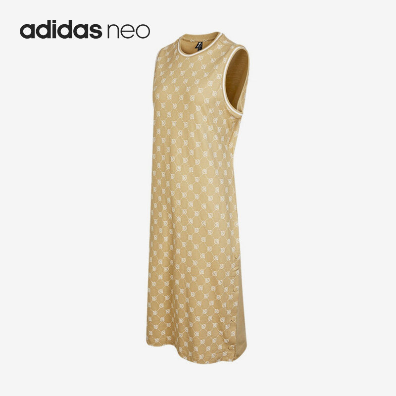Adidas/阿迪达斯正品 MONOGRAM Neo女子运动连衣裙 IB5849