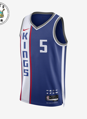 Nike/耐克正品夏季新款男士V领轻盈运动球衣DX8518-402