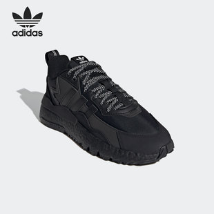 JOGGER Adidas 阿迪达斯正品 三叶草NITE FZ3661 男女休闲运动鞋