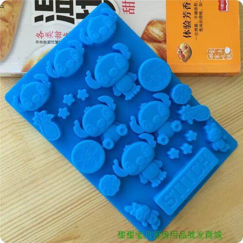 大号多连史迪仔硅胶模具