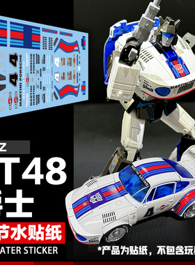 Fanstoys FT48 MP爵士细节水贴纸 汽车人小比例变形玩具标志