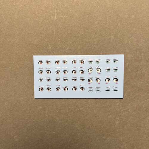 非官方DIY变形金刚原色眼珠水贴