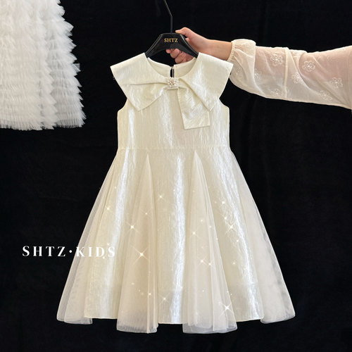 女童夏季千金风连衣裙生日礼服裙