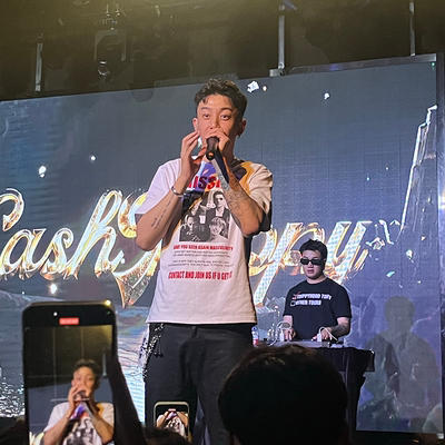 CashTrippy脆皮巡演周边同款荧幕男子群像说唱嘻哈短袖落肩T恤