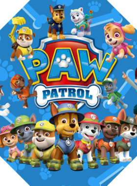 汪汪队猪猪侠可爱卡通儿童学生折叠伞手动黑胶防晒防紫外线晴雨伞