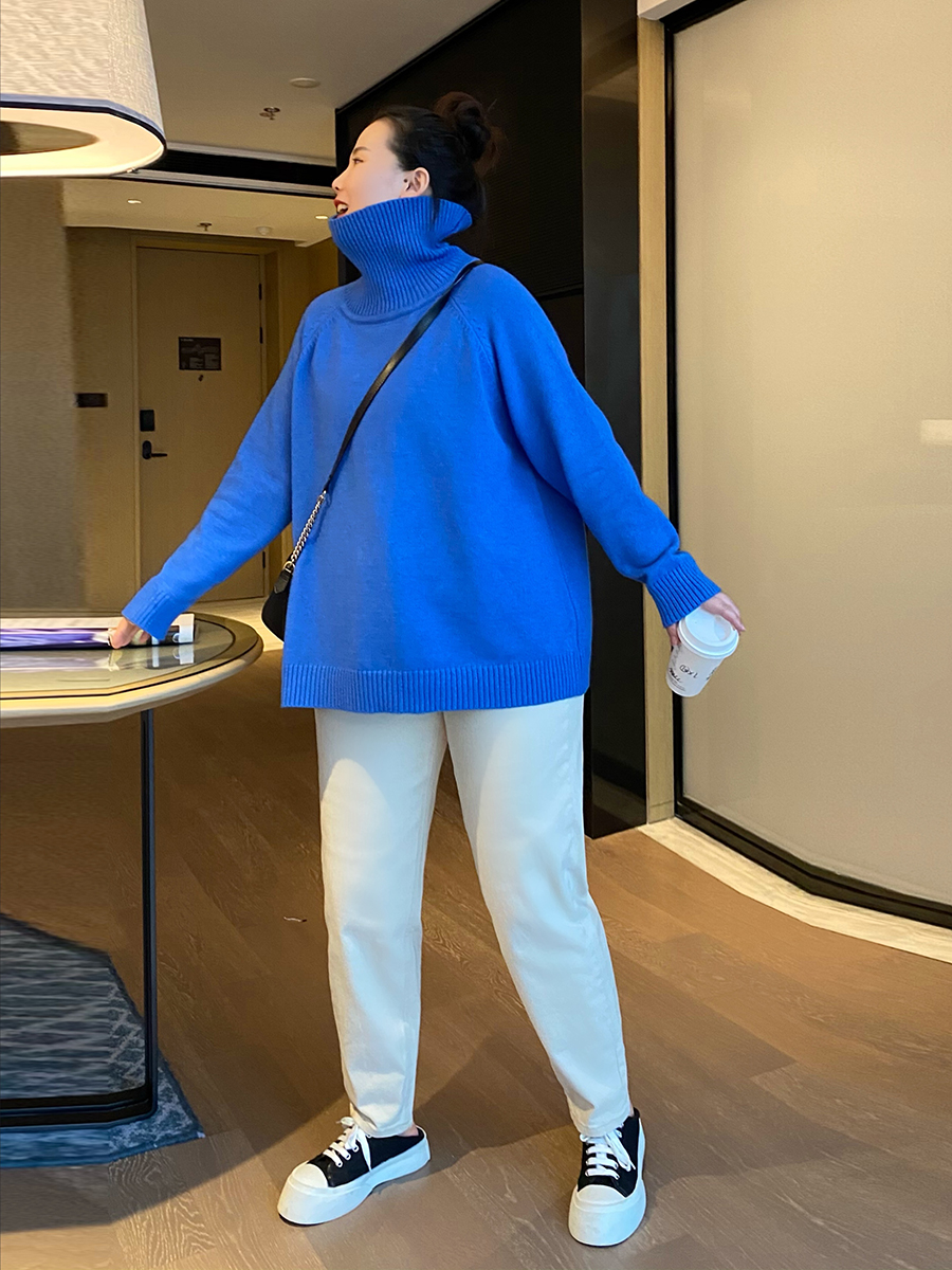 200斤大码女装秋冬胖mm显瘦遮肉