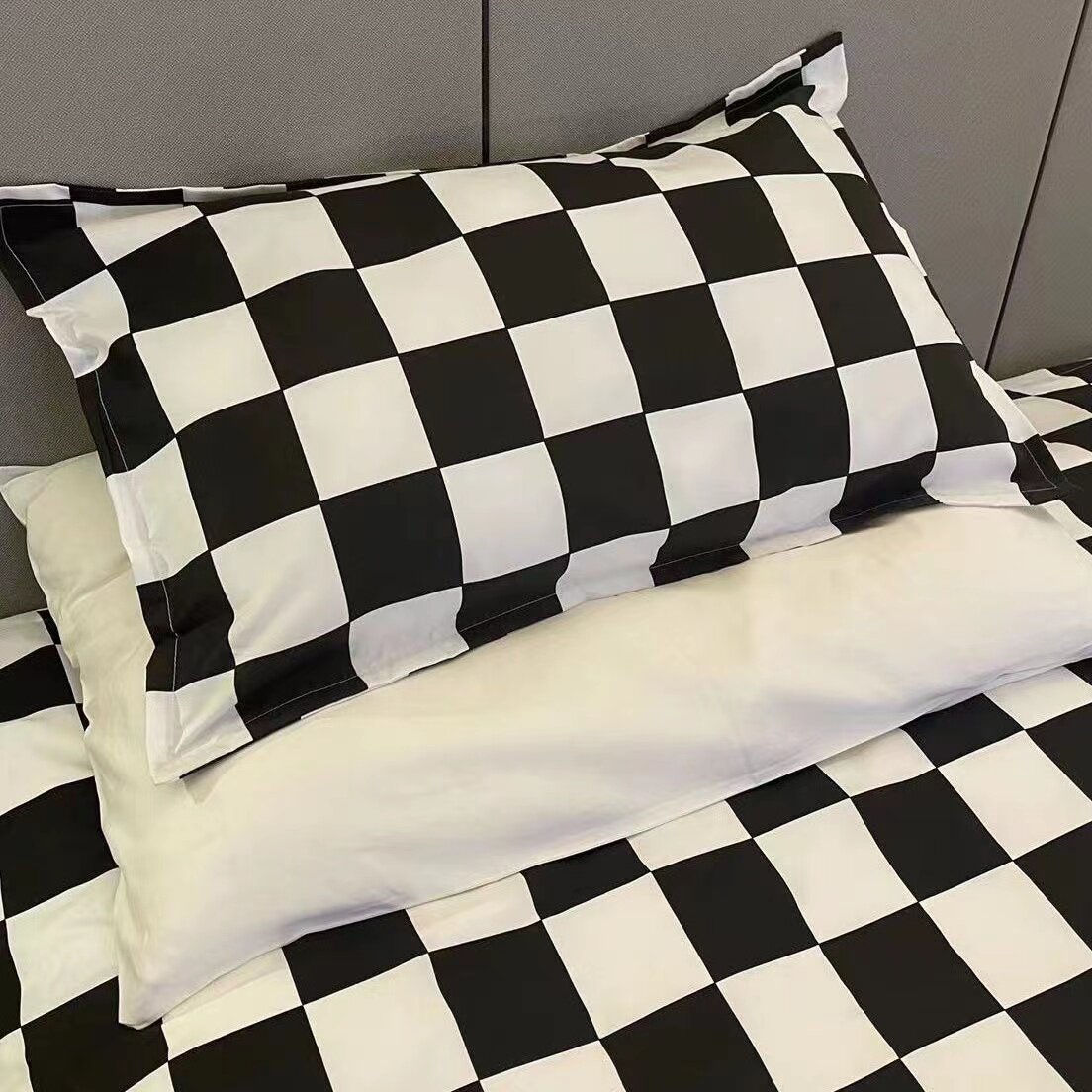 枕头套一对成人枕套单人学生宿舍48*74 网红卡通少女心情侣枕心套