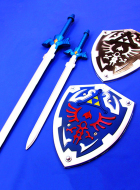 cosplay游戏周边道具 赛尔达传说林克橡胶天空之剑塑料刀剑未开刃