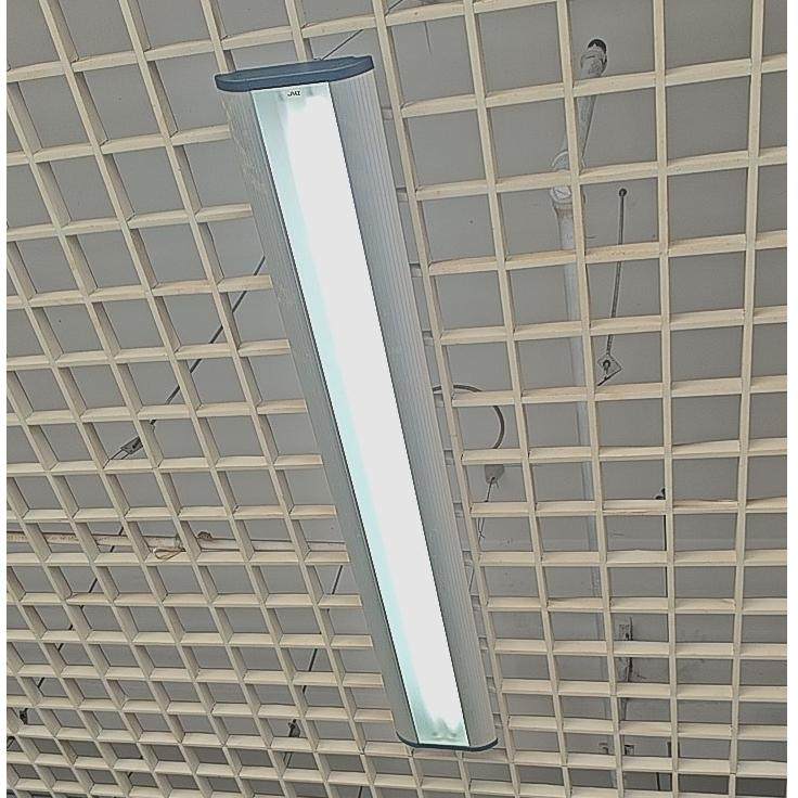 双管长条灯t8t5led格栅灯600应急天花灯平板灯带电源圆角造型灯盘