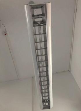 双管日光灯盘ledt8t5格栅灯明装天花灯600 300反光灯组合灯消毒灯