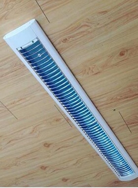 紫外线杀菌灯管带罩日光灯架t8t540荧光灯led消毒灯盘组合防爆灯