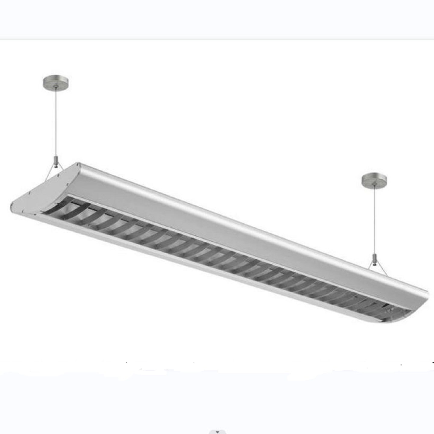 明装长条日光灯盘led灯芯智能荧光灯天花灯双管组合格栅面板灯600