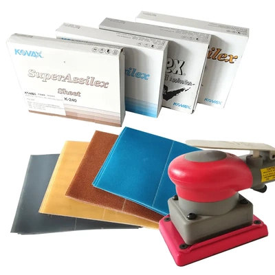 日本kovax双鹰方形干磨机砂纸2000号超细抛光软膜砂汽车漆面美容