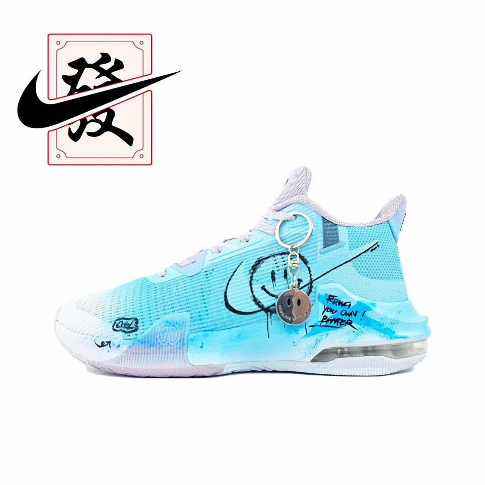 【定制球鞋】欣亮体育Air Max Impact 蓝旋风 手绘 时尚 篮球鞋,运动鞋new,板鞋,淘宝优惠券,粉丝福利购,淘宝优惠卷