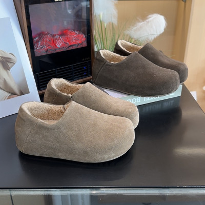 内增高小土豆勃肯鞋保暖加绒棉鞋