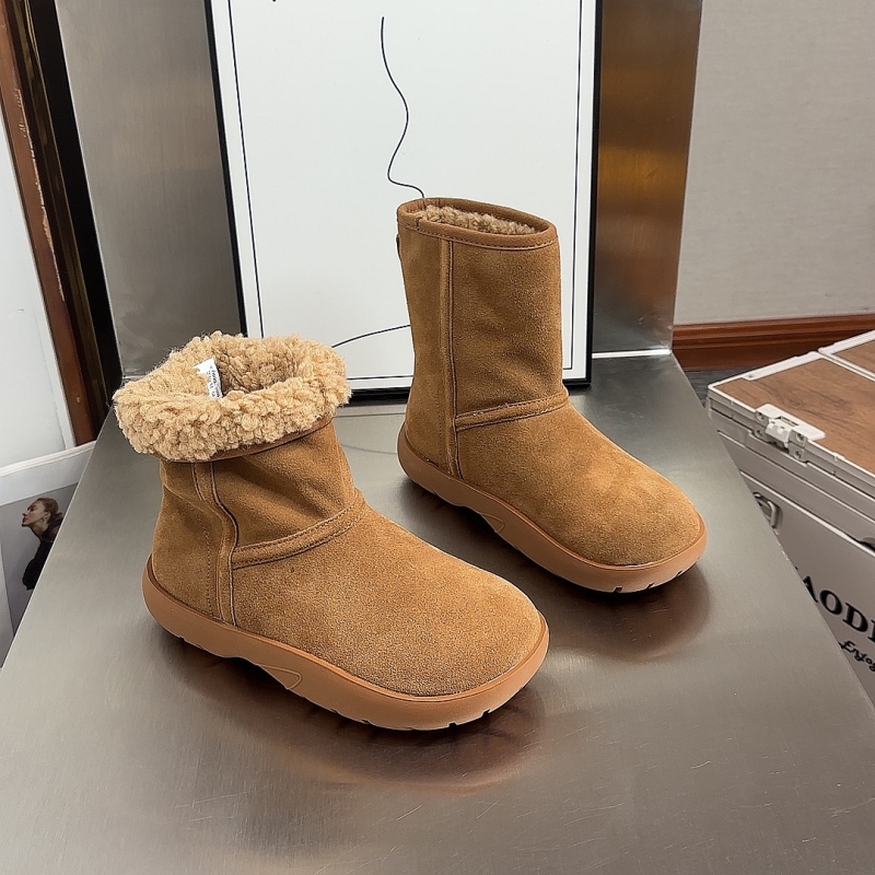 雪地靴冬季百搭短靴加绒加厚短靴