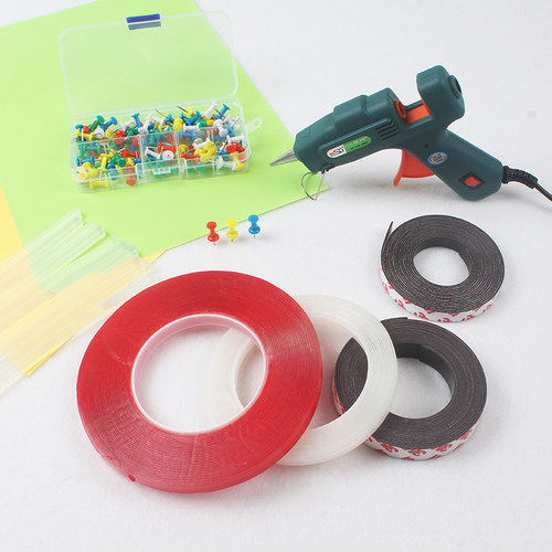 双面教学磁性黑板报墙贴泡沫胶